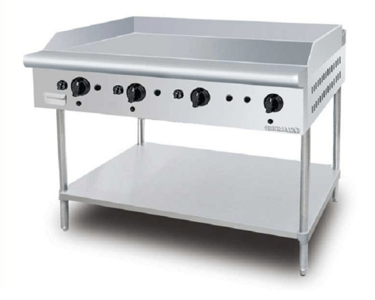 INOX MIỀN TRUNG chuyên nhập khẩu và phân phối bếp chiên rán mặt phẳng