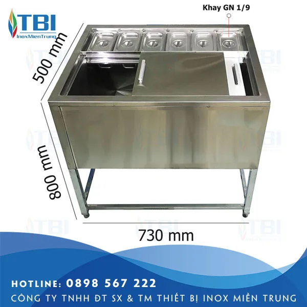 Thung-da-kem-6-khay-topping-co-khung-chan-inox-tbi-38-inoxmientrung