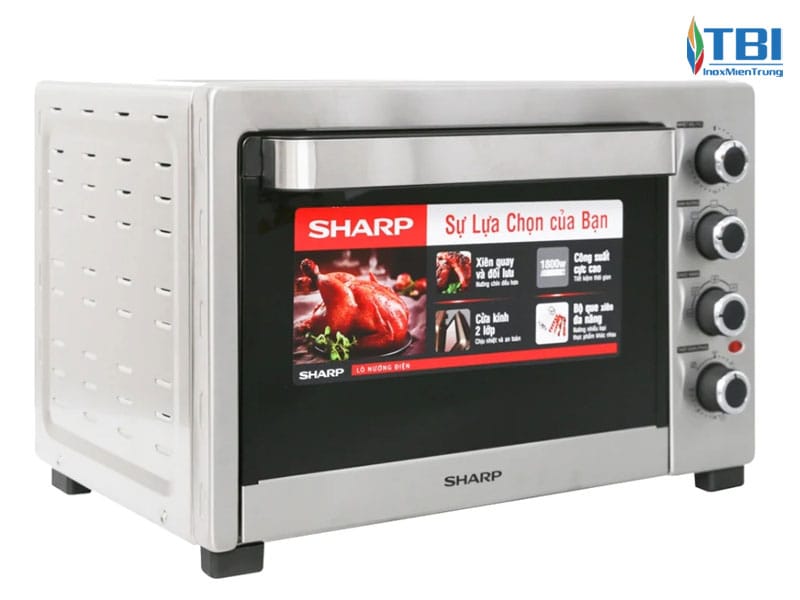 Lo-nuong-sharp-eo-a384rcsv-st-38-lit-inoxmientrung